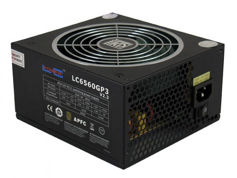 LC-Power 560W GreenPower| 80+Silber LC6560GP3 V2.3
