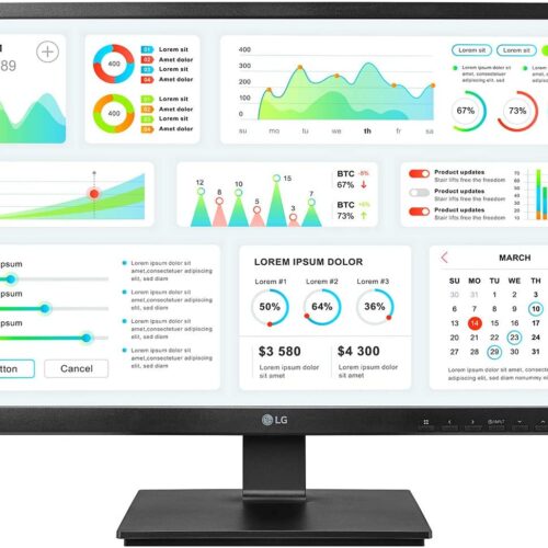 LG 24 Zero Client Monitor 24CK550Z DVI+D-Sub+USB black IPS 24CK550Z-BP