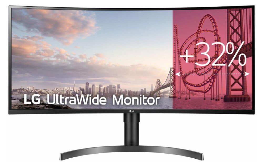 LG 35WN75C-B - 88.9 cm (35inch) UltraWide Quad HD Black 35WN75C-B