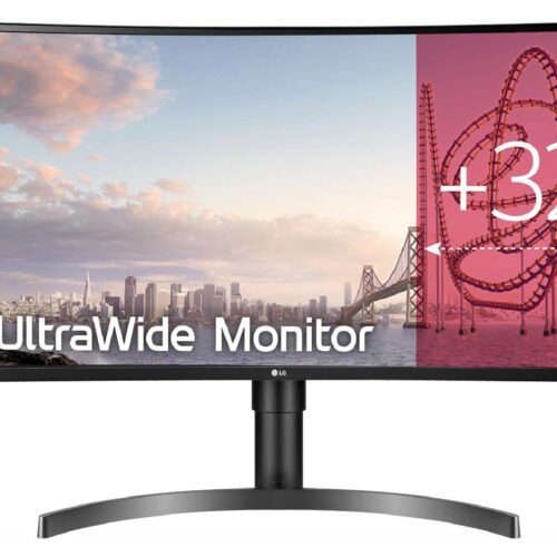 LG 35WN75C-B - 88.9 cm (35inch) UltraWide Quad HD Black 35WN75C-B