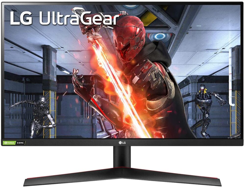LG 68.6 cm (27inch) -Quad HD Black - Red 27GN800-B