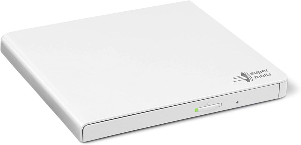 LG Externer DVD-Brenner HLDS GP57EW40 Slim USB white GP57EW40