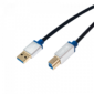 LOGILINK - Premium USB 3.0 USB-A Stecker auf USB-B Stecker 3m (BUAB330)