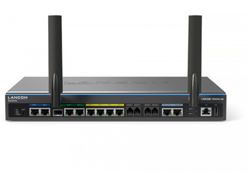 Lancom Router Mobilfunk 1906VA-4G (EU, over ISDN) - 62090