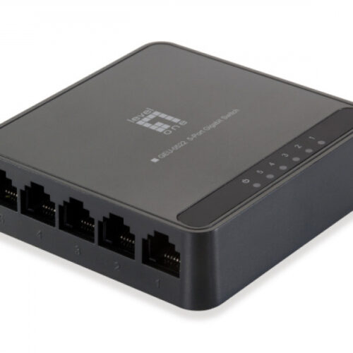 LevelOne Switch 5x GBit Unmanaged - GEU-0522