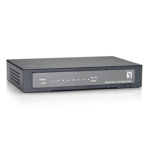 LevelOne Switch 8x GBit Unmanaged Green