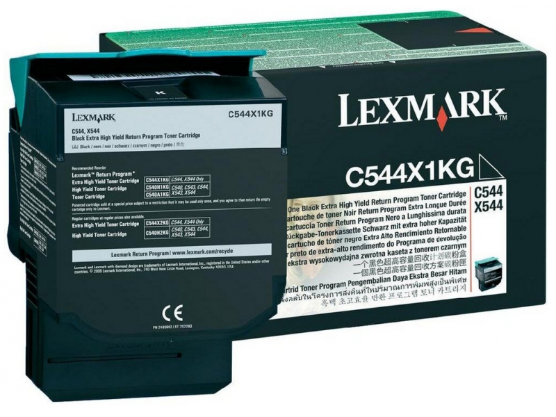 Lexmark - 6000 pages - Black C544X1KG