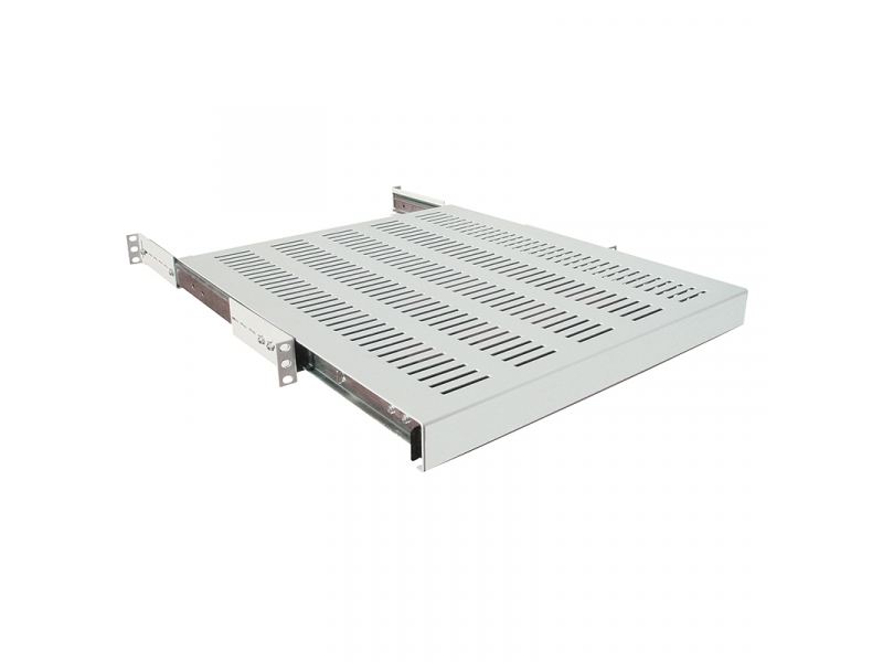 LogiLink 19 Ausziehbarer Fachboden für Schränke Tiefe 1000mm grau SF1S85G