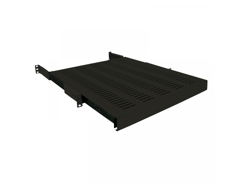 LogiLink 19 Ausziehbarer Fachboden für Schränke Tiefe 800mm Black SF1S65B