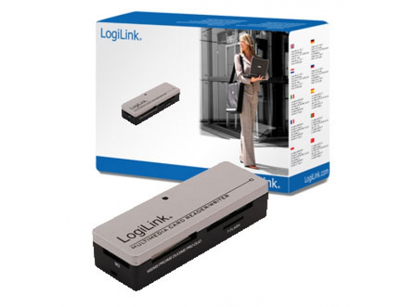 LogiLink Cardreader USB 2.0 extern Mini All-in-1 CR0010
