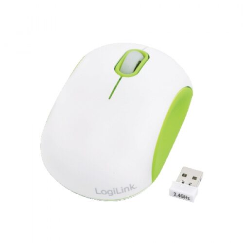 LogiLink Maus Cooper funk USB 2,4G white