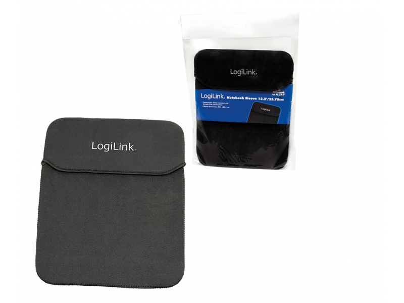 LogiLink NB0034 - Sleeve case - 33.8 cm (13.3inch) - Black NB0034