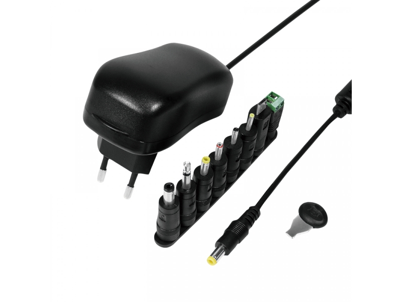 LogiLink Universal Netzteil 12 W Kabel1,5m PA0167