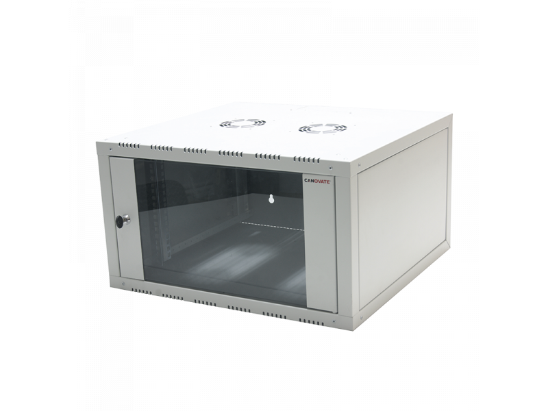 Logilink 19 Wandgehäuse einteilig 15HE 600X560mm, grau (W15E66G)