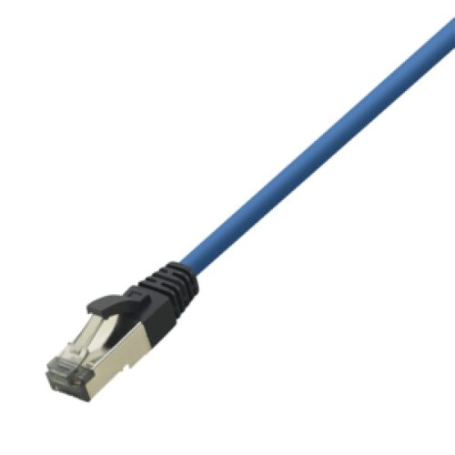 Logilink Premium Cat.8.1 Patchkabel blau 1,00m CQ8036S