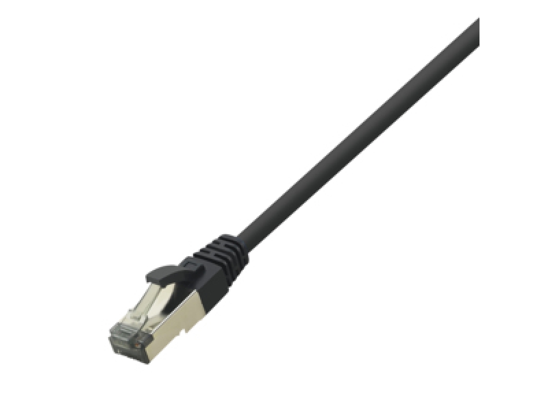 Logilink Premium Cat.8.1 Patchkabel schwarz 0,50m CQ8023S