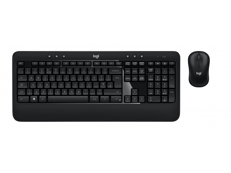 Logitech ADVANCED Combo Wireless Keyboard and Mouse N