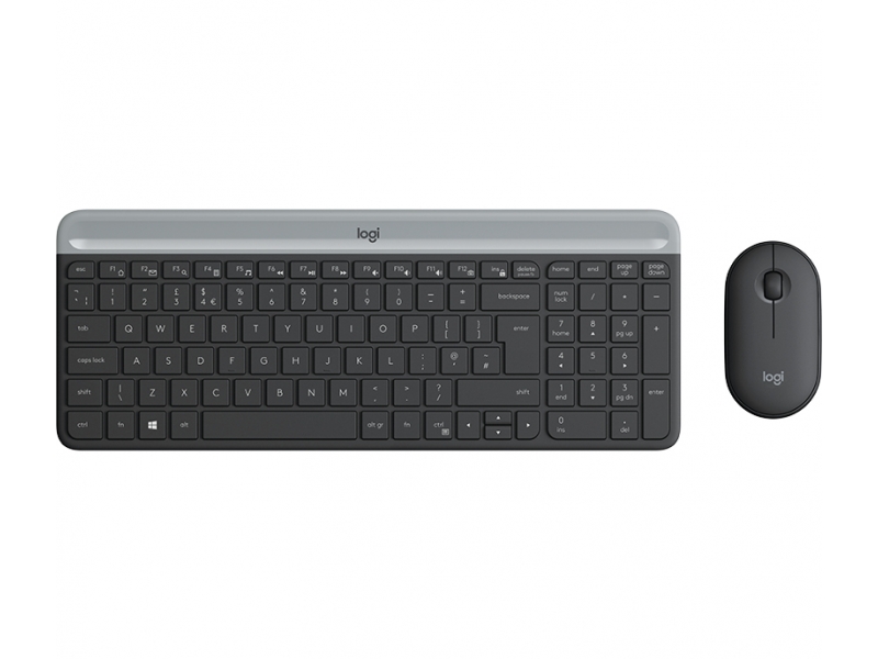 Logitech Desktop MK470 Wireless DE black 920-009188