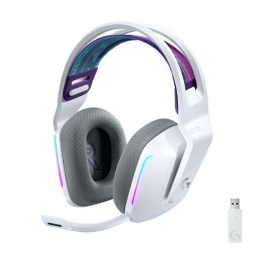 Logitech G G733 - Headset - Head-band - Gaming - White 981-000883