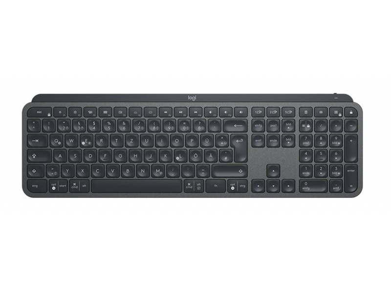 Logitech Keyboard MX Keys Plus Adv. WL DE Grafit 920-009404