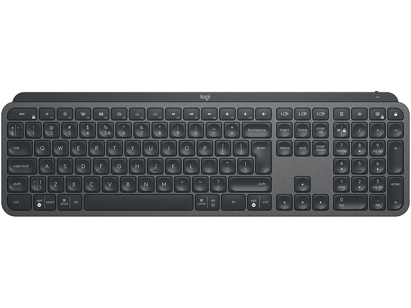 Logitech NL MX Keys Wireless Dark Grey QWERTY 920-009415