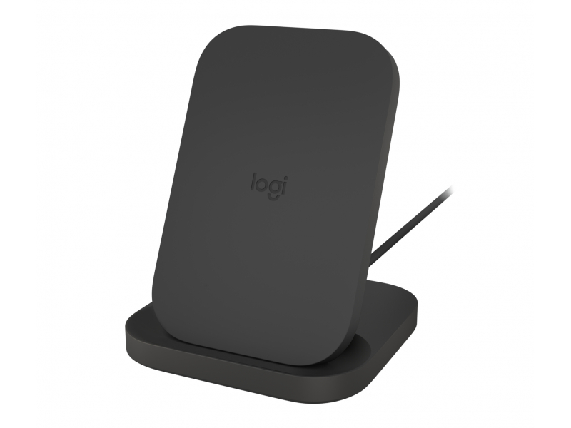 Logitech Powered Stand - Indoor - AC - 19 V - Wireless charging - 1.5 m - Black 950-000051