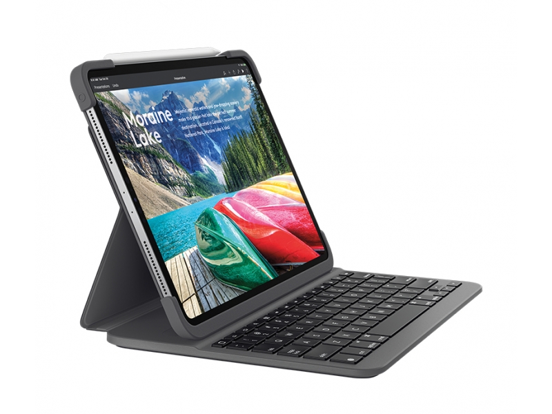 Logitech SLIM FOLIO PRO for iPad Pro 12.9 3rd gen. GRA. DE 920-009147