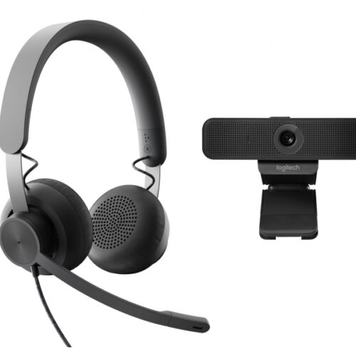 Logitech Wired Personal Video Collaboration Kit Cam&Headset 991-000338