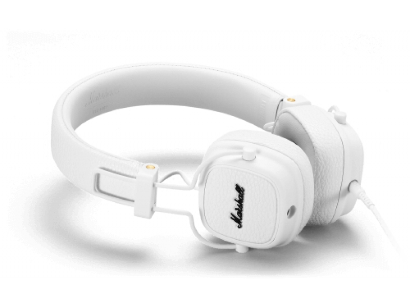 MARSHALL MAJOR III Headphones wired White