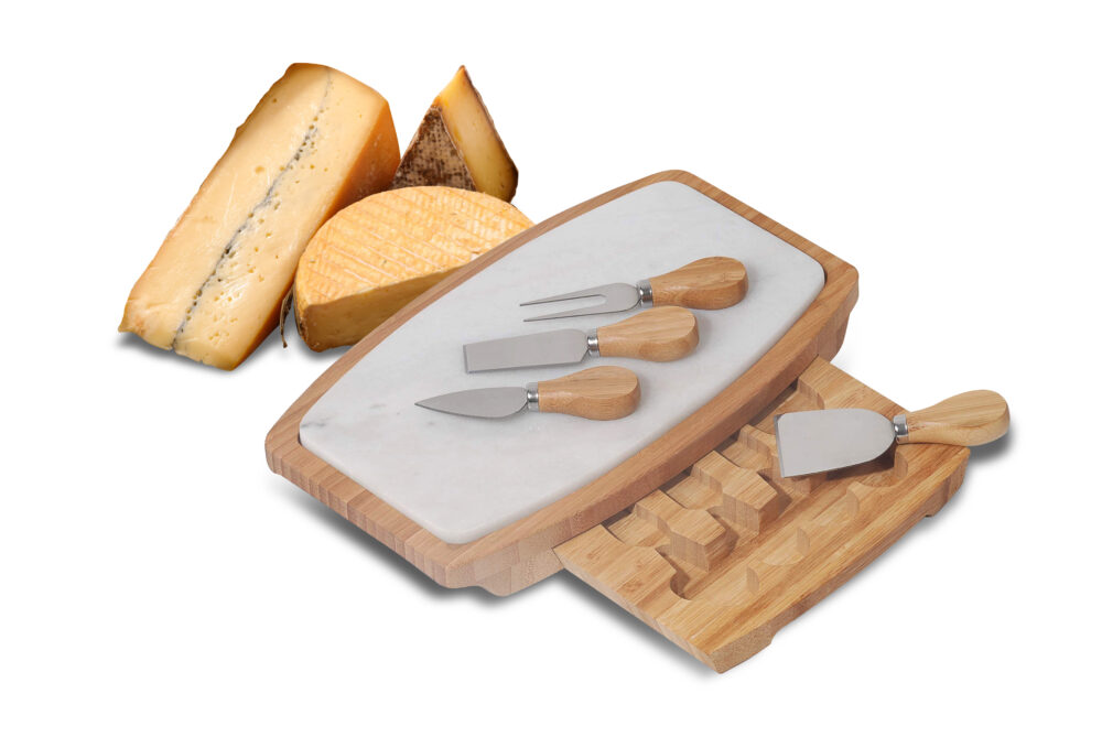 MK Bamboo PORTO - 6 pcs Cheese Board Set