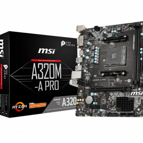 MSI A320M-A PRO (AM4) (D) | MSI - 7C51-001R