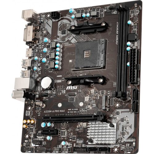 MSI A320M-A PRO MAX (AM4) (D) | MSI - 7C52-004R