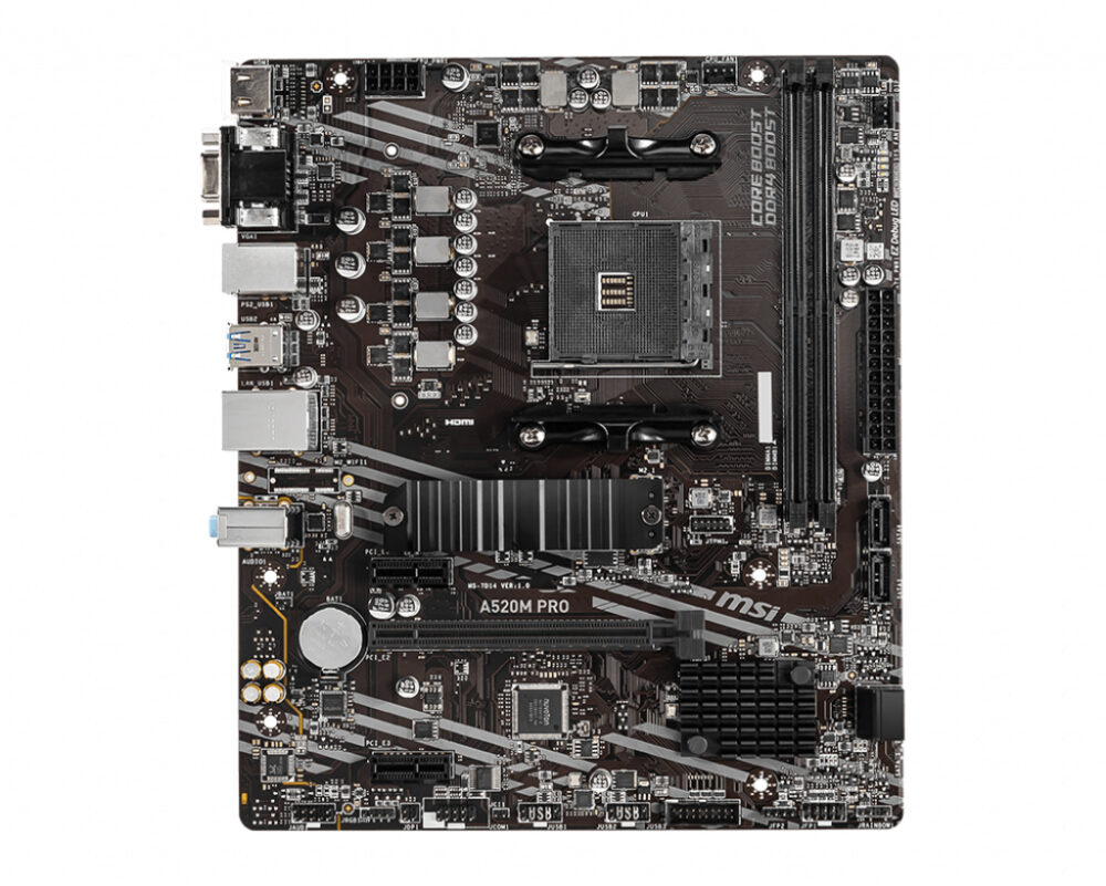 MSI A520M PRO (AM4) (D) | MSI - 7D14-005R