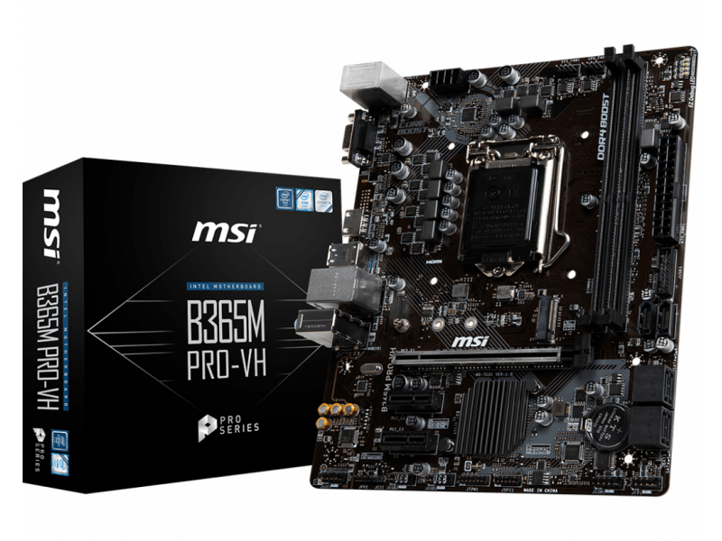 MSI B365M PRO-VH (1151-v2) (D) | MSI - 7C31-004R