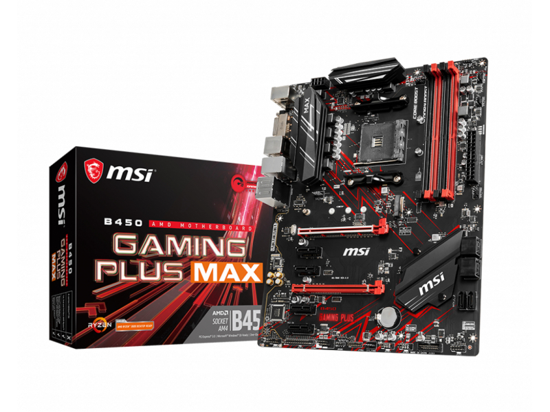 MSI B450 GAMING PLUS MAX (AM4) (D) | MSI - 7B86-016R