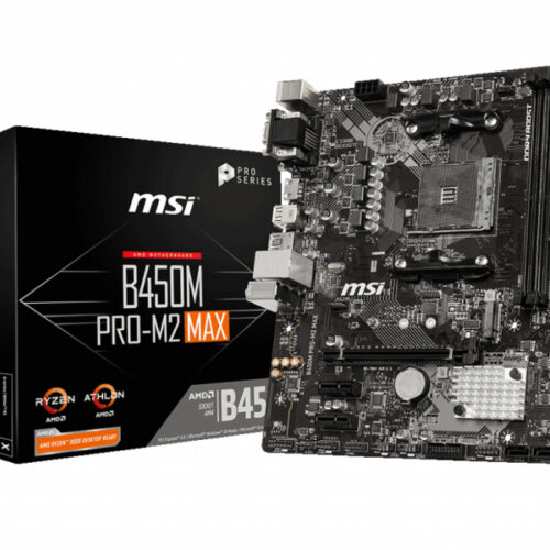 MSI B450M PRO-M2 MAX (AM4) (D) | MSI - 7B84-017R