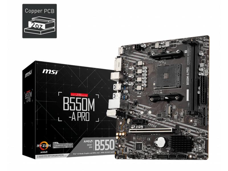 MSI B550M-A PRO (AM4) (D) | 7C96-006R