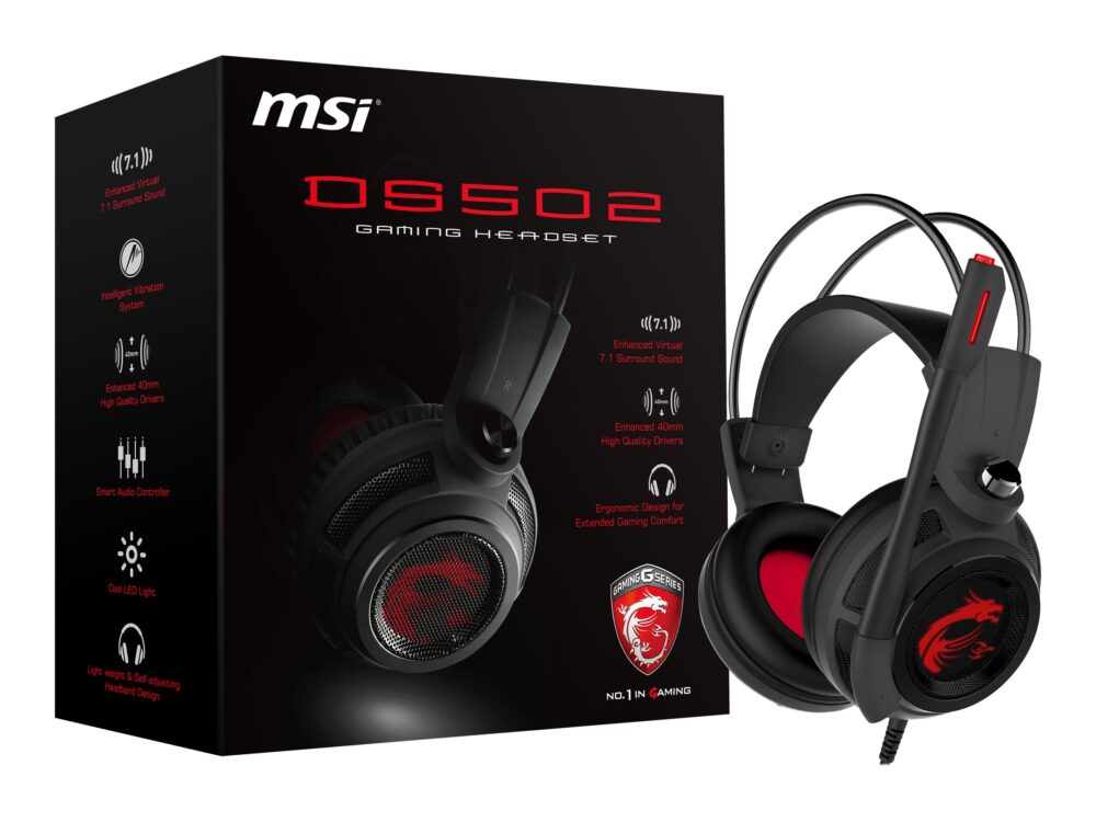 MSI Headset DS502 GAMING S37-2100911-SV1
