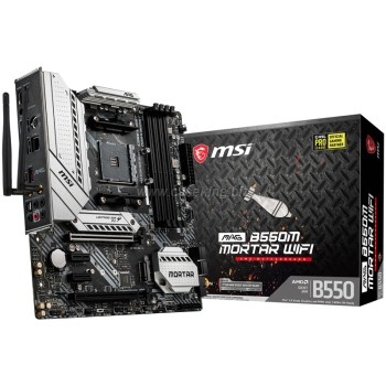 MSI MAG B550M MORTAR WIFI Mainboard AMD Sockel 7C94-001R