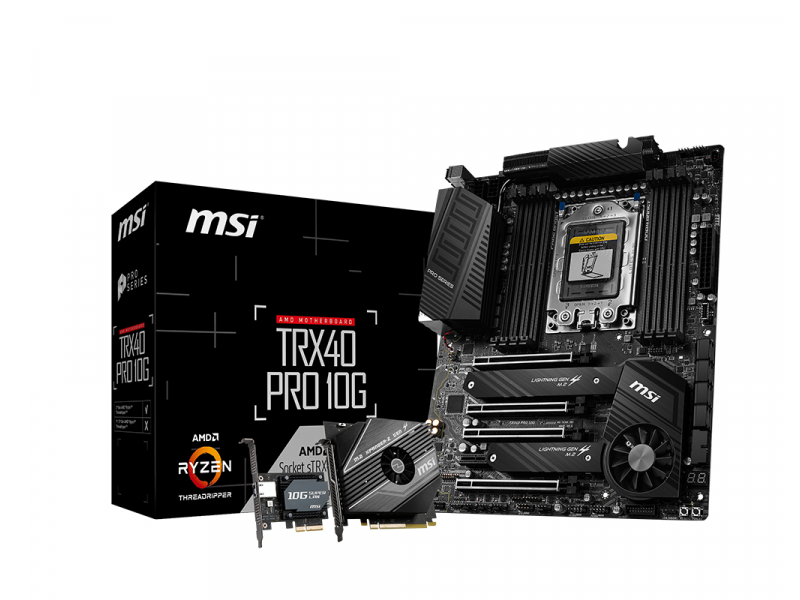MSI TRX40 PRO 10G (TRX4) (D) | MSI - 7C60-001R