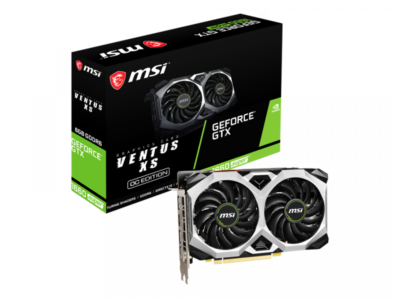 MSI VGA GeForce® GTX 1660 Super 6GB VENTUS OC V375-604R
