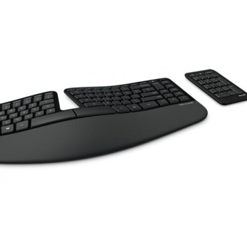 Microsoft Sculpt Ergonomic Keyboard For Business - 3 keys QWERTZ - Black 5KV-00004