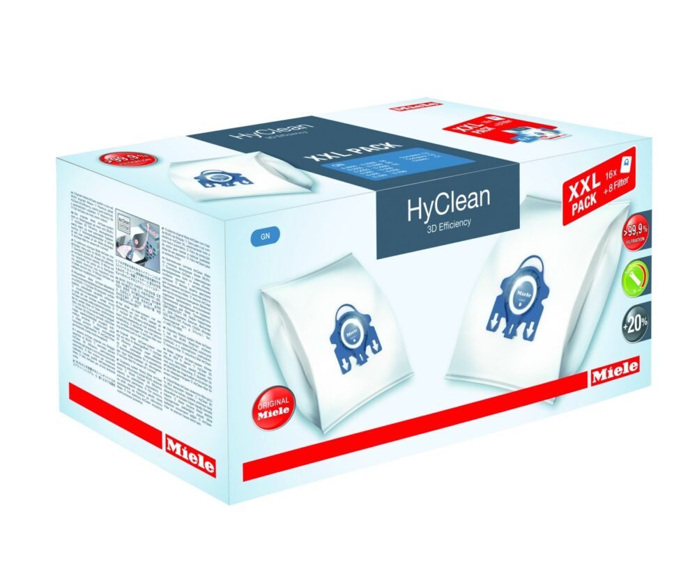 Miele HyClean 3D Efficiency GN XXL Dustbags Pack 16Pcs.