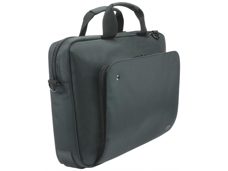 Mobilis TheOne Plus - Briefcase - 35.6 cm (14inch) - Shoulder strap - 636 g - Black 003048