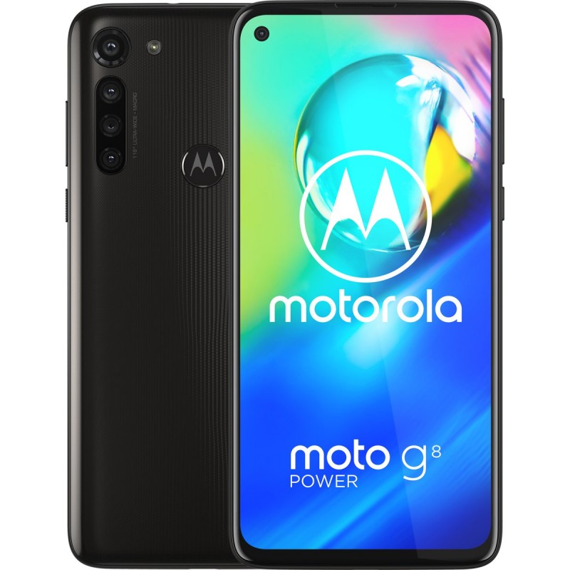 Motorola XT2041-3 moto g8 power Dual Sim 4+64GB smoke black DE - PAHF0000DE