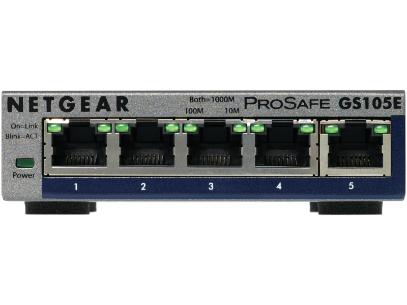 Netgear ProSafe Plus - Switch, 5 x 10