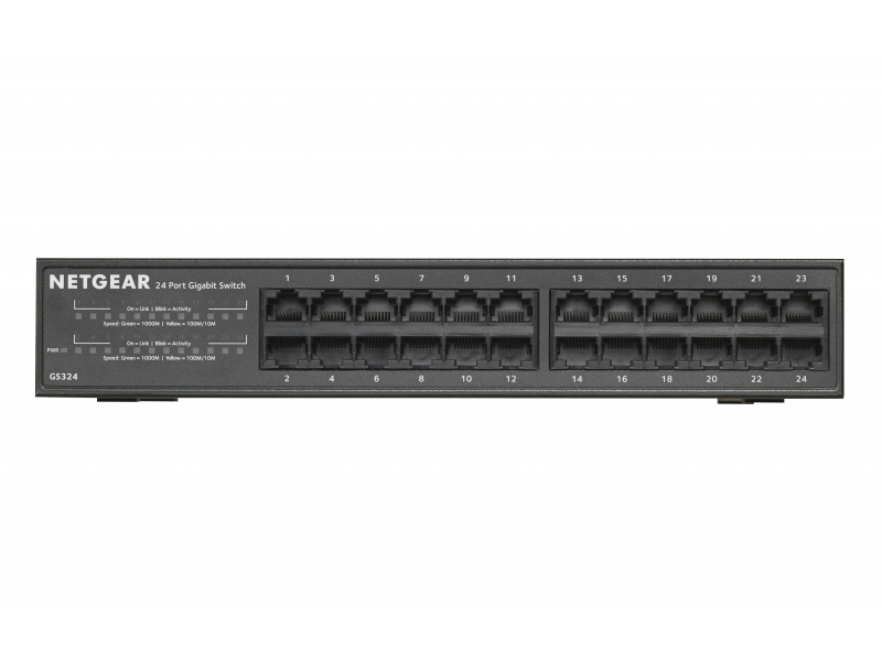 Netgear Switch 24x1000 lüfterlos Rack