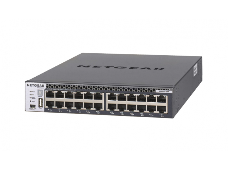 Netgear Switch 24x10GBT 4xSFP+ Mgd - XSM4324CS-100NES