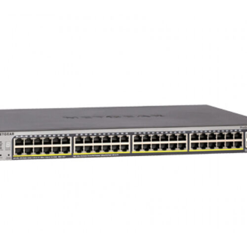 Netgear Switch 48x1000 PoE+ 2x10GBT 2xSFP+ S3300-2 - GS752TXP-100NES