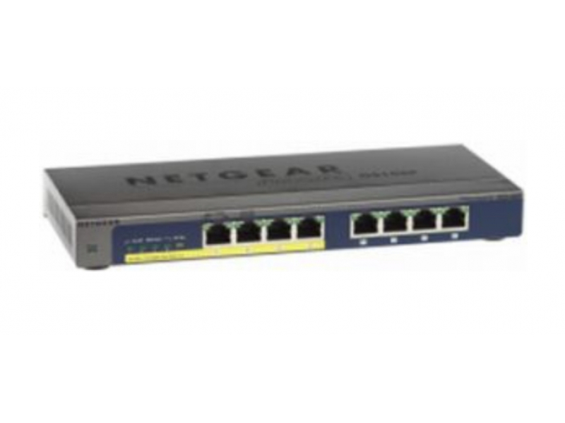 Netgear Switch 8x1000 PoE+ lüfterlos Metall Rack